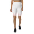 Load image into Gallery viewer, Elevate your activewear with our Harmony Flow biker shorts. Designed with a high waistband and a flattering fit, these shorts provide ultimate comfort and style for any workout or leisure activity.