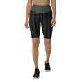 Load image into Gallery viewer, Gear up for a victorious workout with our Checkmate Biker Shorts. Designed to give you an edge in both style and performance, these shorts are a winning choice for any active endeavor.