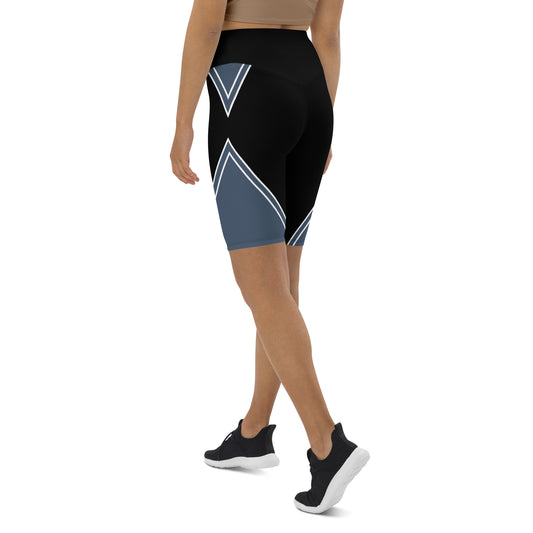 Elevate your activewear collection with Azure Intuition Biker Shorts. Designed for both comfort and style, these high-waisted shorts are a must-have in your wardrobe. The flattering fit and wide waistband ensure a secure and comfortable feel, while the premium fabric offers unrestricted movement.