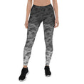 Load image into Gallery viewer, Introducing Stealth Leggings, where style and comfort merge seamlessly. These leggings are designed to elevate your active wardrobe with their sleek and captivating design. The unique camouflage pattern beneath a gradient that transitions from dark to light creates an eye-catching and dynamic lo