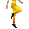 Load image into Gallery viewer, Bring the warmth of the sun with you wherever you go in our Sunset Sands leggings. Made with a comfortable microfiber yarn and four-way stretch, these leggings will keep you feeling comfortable and confident all day long.