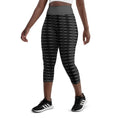 Load image into Gallery viewer, Experience the power and style of our Checkmate Yoga Capris. These capri leggings feature a captivating diamond checkerboard pattern that will elevate your activewear collection to new heights. Embrace the winning spirit of Checkmate as you conquer your yoga practice and surpass your own expectations.
