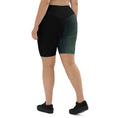Load image into Gallery viewer, These high-waisted biker shorts are the perfect addition to your wardrobe for a stylish and comfortable look. Made with super soft and stretchy microfiber yarn, these shorts are perfect for both active and casual wear.