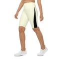 Load image into Gallery viewer, Add a pop of color to your wardrobe with these high-waisted Lemon Slice biker shorts. Made from a comfortable microfiber yarn, these shorts offer the perfect blend of style and function