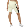 Load image into Gallery viewer, Add a pop of color to your wardrobe with these high-waisted Lemon Slice biker shorts. Made from a comfortable microfiber yarn, these shorts offer the perfect blend of style and function