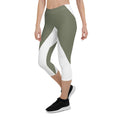 Load image into Gallery viewer, Looking for comfortable yet stylish capri leggings? Emerald Lane is your answer! These leggings are made with a super soft microfiber yarn that feels like a second skin.