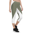 Load image into Gallery viewer, Looking for comfortable yet stylish capri leggings? Emerald Lane is your answer! These leggings are made with a super soft microfiber yarn that feels like a second skin.