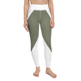 Load image into Gallery viewer, Experience the perfect blend of style and comfort with our Emerald Lane leggings. Made from high-quality polyester and spandex blend, these leggings offer a smooth and comfortable feel with four-way stretch that ensures they will never lose their shape.