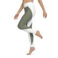 Load image into Gallery viewer, Experience the perfect blend of style and comfort with our Emerald Lane leggings. Made from high-quality polyester and spandex blend, these leggings offer a smooth and comfortable feel with four-way stretch that ensures they will never lose their shape.