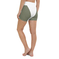 Load image into Gallery viewer, Experience comfort and style like never before with our Emerald Lane yoga shorts. Made with the softest microfiber yarn, these shorts have a body-hugging fit that will keep you comfortable through the most intense workouts.