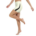 Load image into Gallery viewer, Get ready to slice through your workout in style with our Lemon Slice yoga shorts! With a body-flattering fit and a high waistband, these shorts are perfect for any type of workout.
