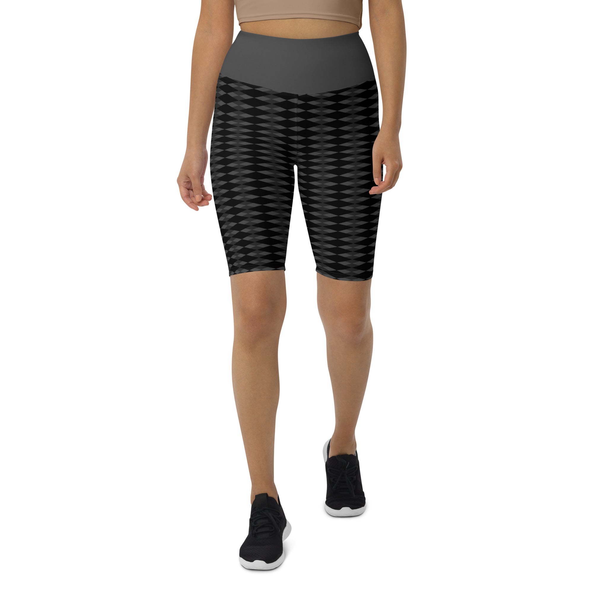 Gear up for a victorious workout with our Checkmate Biker Shorts. Designed to give you an edge in both style and performance, these shorts are a winning choice for any active endeavor.