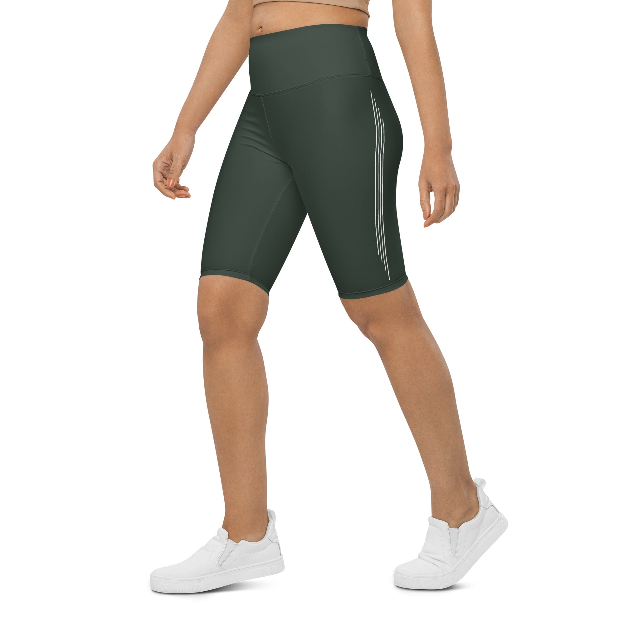 These Jade Ascent biker shorts are the epitome of style and function. The high-waisted design offers a flattering fit and maximum coverage, while the moisture-wicking fabric keeps you cool and dry during even the most intense workouts.