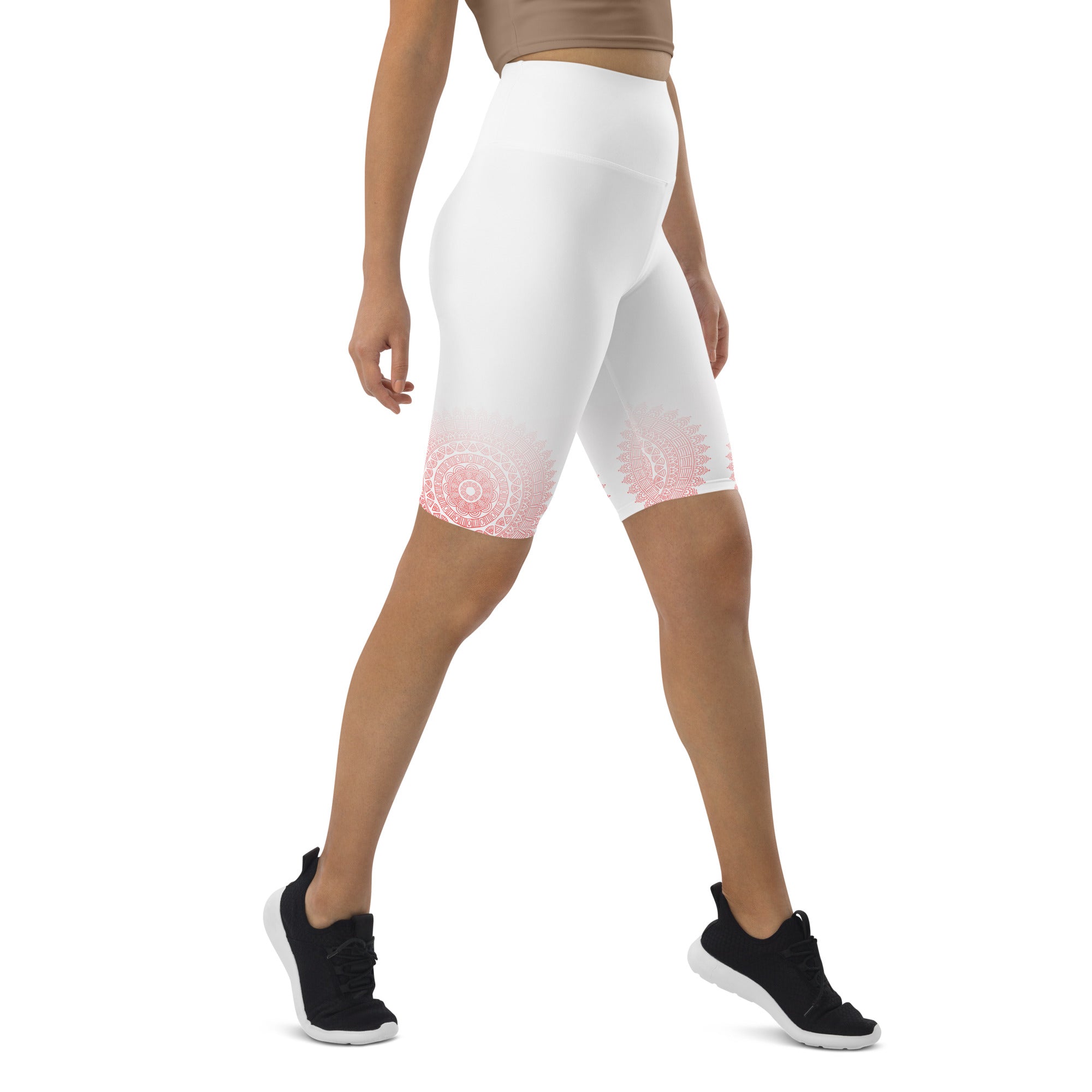 Elevate your activewear with our Harmony Flow biker shorts. Designed with a high waistband and a flattering fit, these shorts provide ultimate comfort and style for any workout or leisure activity.