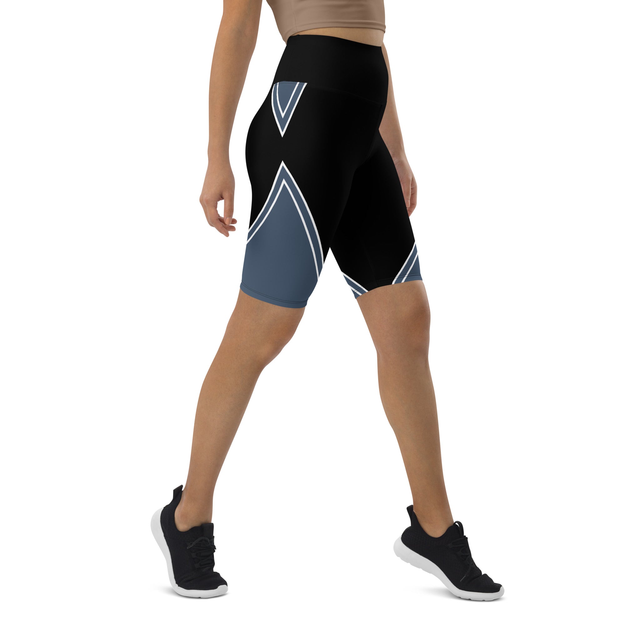 Elevate your activewear collection with Azure Intuition Biker Shorts. Designed for both comfort and style, these high-waisted shorts are a must-have in your wardrobe. The flattering fit and wide waistband ensure a secure and comfortable feel, while the premium fabric offers unrestricted movement.