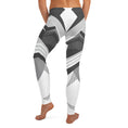 Load image into Gallery viewer, Step into the new age with these stunning Neo Weave leggings. Featuring a mesmerizing cross-hatching design that's both futuristic and chic, these leggings are perfect for the fashion-conscious individual who's always on the cutting edge. The waistband provides comfortable support, while the stretchy, breathable fabric ensures you can move with ease, whether you're running laps or simply running errands.
