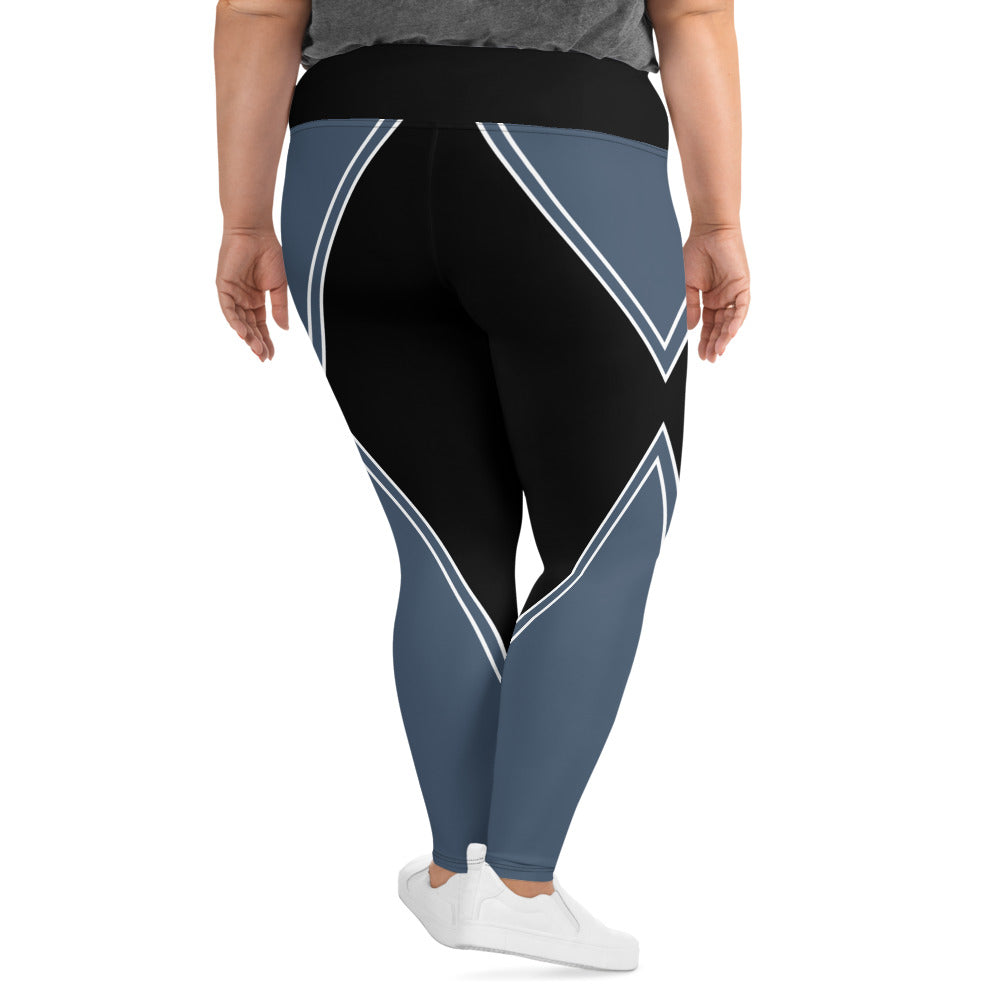 Indulge in unparalleled comfort with Azure Intuition Plus Size Leggings. Crafted with utmost care, these leggings offer a luxurious feel that's second to none. The soft fabric blend, wide elastic waistband, and flattering fit ensure optimum comfort, while the stylish design adds a touch of sophistication to your ensemble.