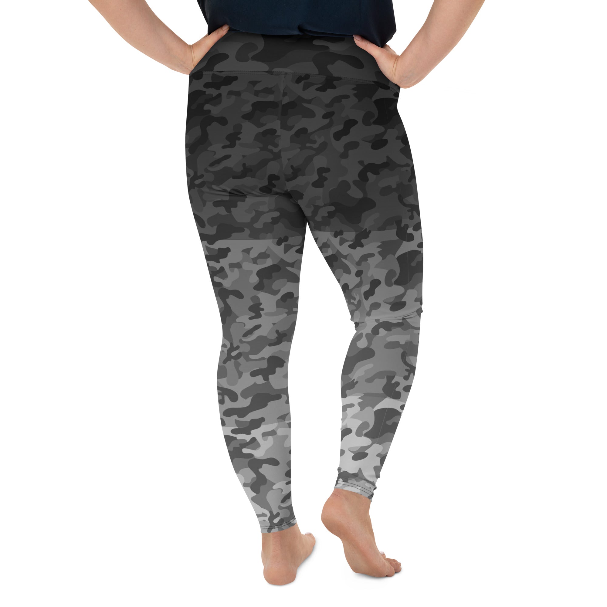 Experience unparalleled comfort and style with our Stealth plus size leggings. These leggings are more than just a piece of clothing - they're a celebration of comfort, ease, and fashion-forward design.