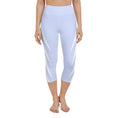 Load image into Gallery viewer, Experience ultimate comfort and style with our Altitude yoga capri leggings! Featuring a high, elastic waistband for a secure and flattering fit, these leggings are the perfect choice for any activity, from yoga to the gym or just lounging at home. Made with a super soft and stretchy microfiber yarn, these capris will ensure your comfort and flexibility no matter what the day brings.
