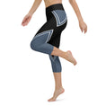 Load image into Gallery viewer, These yoga capri leggings with a high, elastic waistband are the perfect choice for yoga, the gym, or simply a comfortable evening at home.
