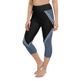 Load image into Gallery viewer, These yoga capri leggings with a high, elastic waistband are the perfect choice for yoga, the gym, or simply a comfortable evening at home.
