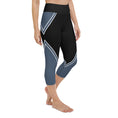 Load image into Gallery viewer, These yoga capri leggings with a high, elastic waistband are the perfect choice for yoga, the gym, or simply a comfortable evening at home.
