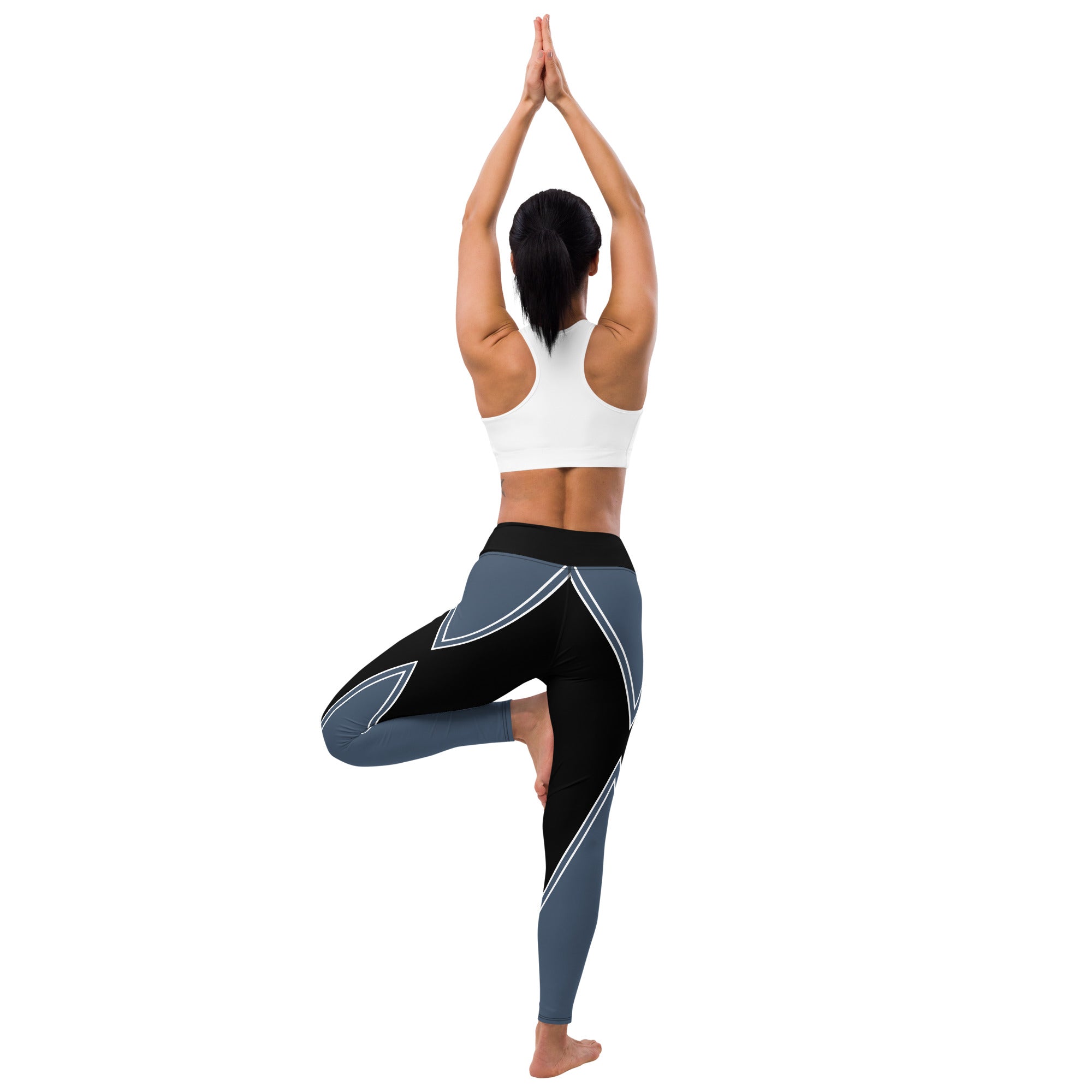 Experience ultimate comfort and style with the Azure Intuition Yoga Leggings. These leggings are designed to flatter every body type with their high-waisted and form-fitting silhouette. The premium, moisture-wicking fabric keeps you cool and dry during the most intense workouts, while the flexible four-way stretch ensures complete freedom of movement.