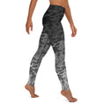 Load image into Gallery viewer, Introducing Stealth yoga pants, where style meets camouflage allure. These leggings are designed to make a statement while providing ultimate comfort and flexibility for your yoga practice. The unique gradient pattern, starting from a deep hue at the hip and gradually fading into a lighter tone, creates an eye-catching effect that sets you apart from the crowd.
