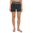 Load image into Gallery viewer, Conquer your workouts in style with our Checkmate Yoga Shorts. These shorts are the ultimate blend of comfort, functionality, and striking design. The diamond checkerboard pattern adds a touch of intrigue and confidence to your active wardrobe, making a bold statement wherever you go.
