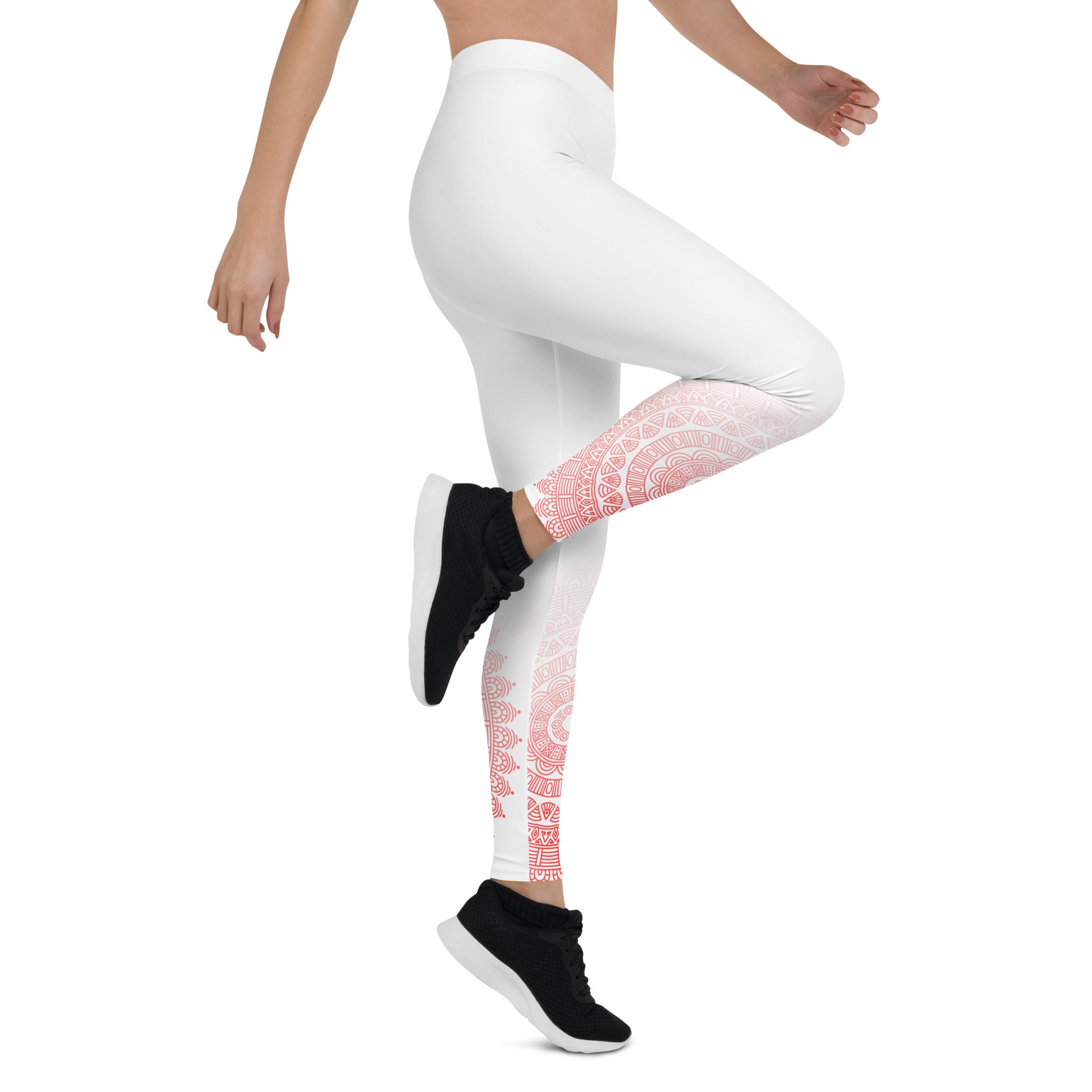 Introducing Harmony Flow leggings - the ultimate fusion of style and comfort! Made from a premium blend of polyester and spandex, these leggings are designed to provide maximum durability and flexibility