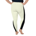 Load image into Gallery viewer, These plus-size Lemon Slice leggings are a must-have for any wardrobe! The soft microfiber fabric and stretchy material will keep you comfortable and stylish throughout your day
