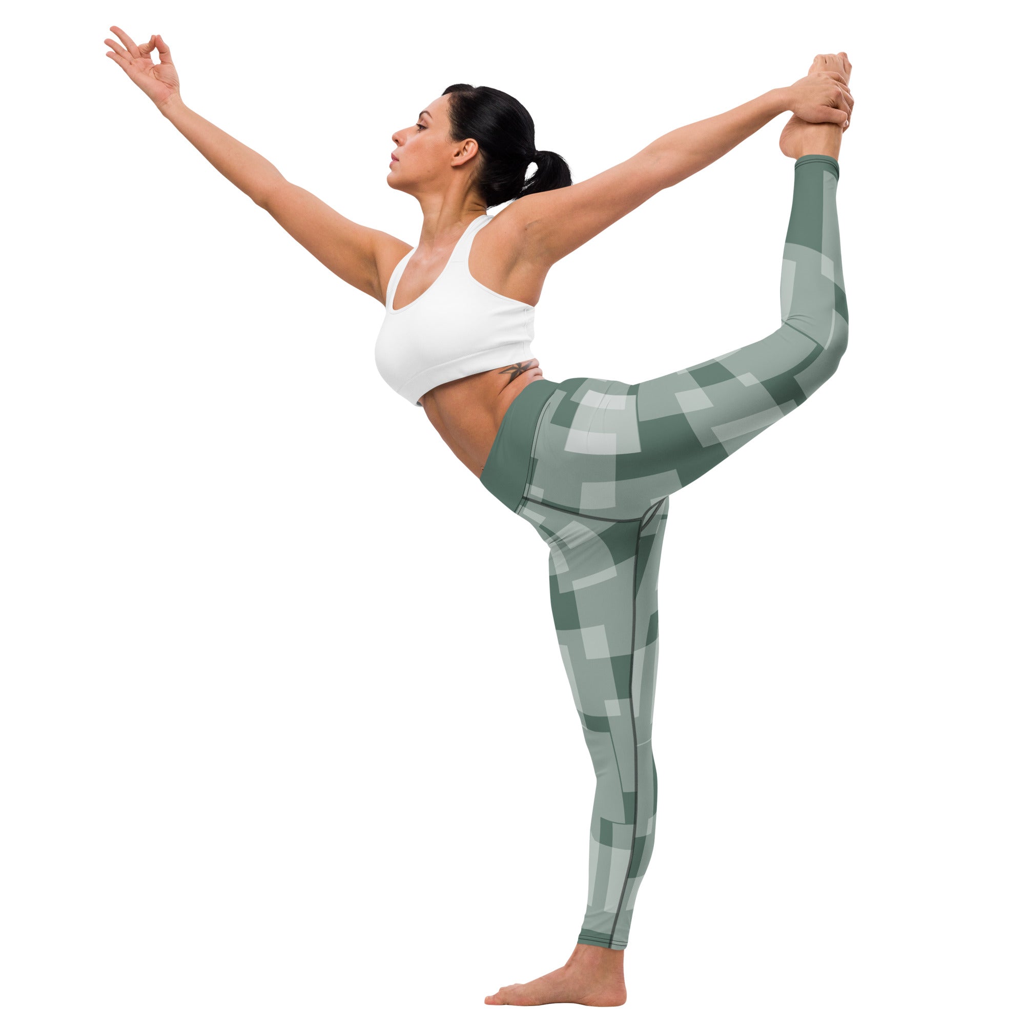 Experience ultimate comfort and style during your next yoga session with our Super Soft Yoga Leggings. Made with a luxurious blend of 82% polyester and 18% spandex, these leggings offer a four-way stretch that moves with your body in all directions. Our smooth and comfortable microfiber yarn ensures that you can stay focused on your practice without any distraction