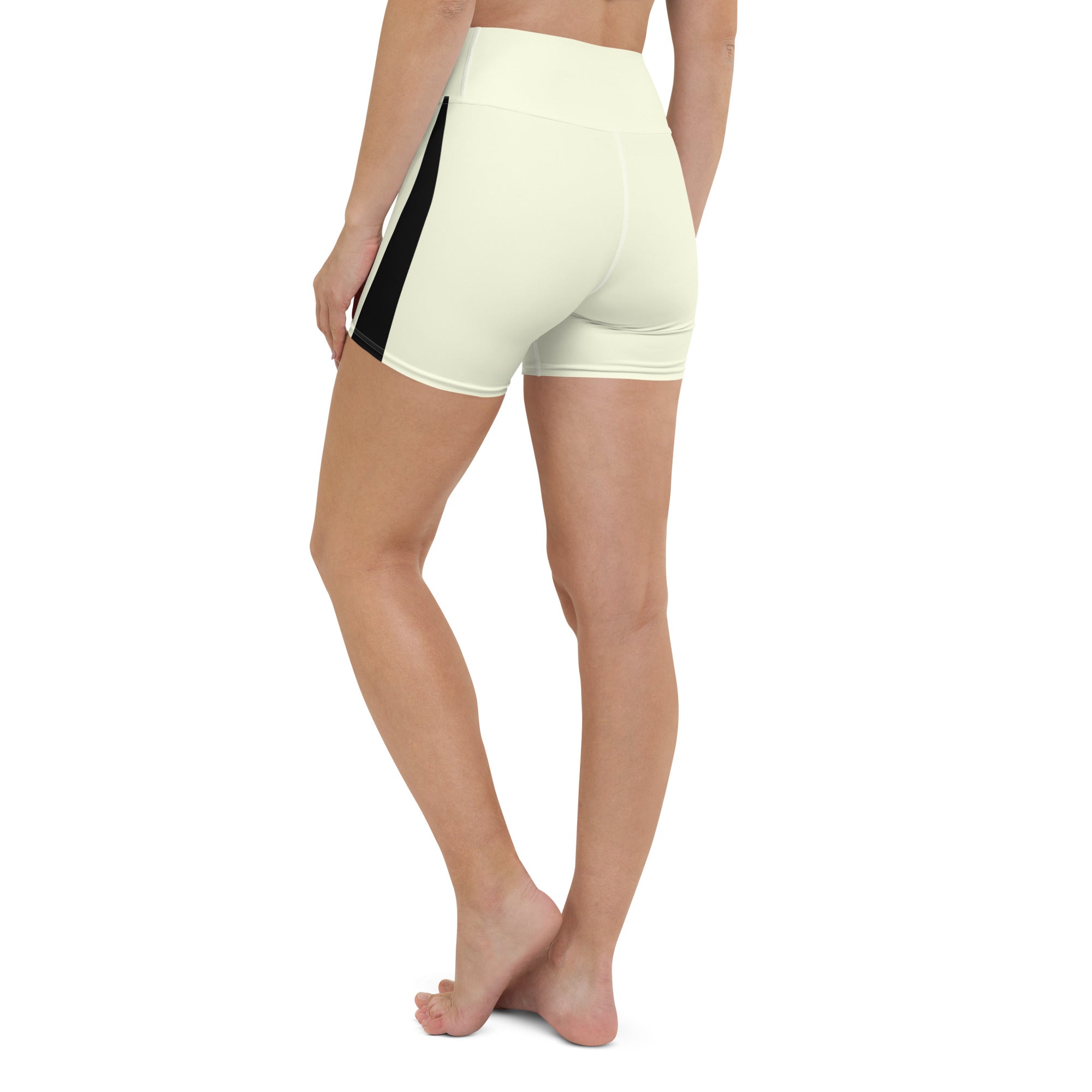 Get ready to slice through your workout in style with our Lemon Slice yoga shorts! With a body-flattering fit and a high waistband, these shorts are perfect for any type of workout.