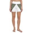 Load image into Gallery viewer, Experience comfort and style like never before with our Emerald Lane yoga shorts. Made with the softest microfiber yarn, these shorts have a body-hugging fit that will keep you comfortable through the most intense workouts.
