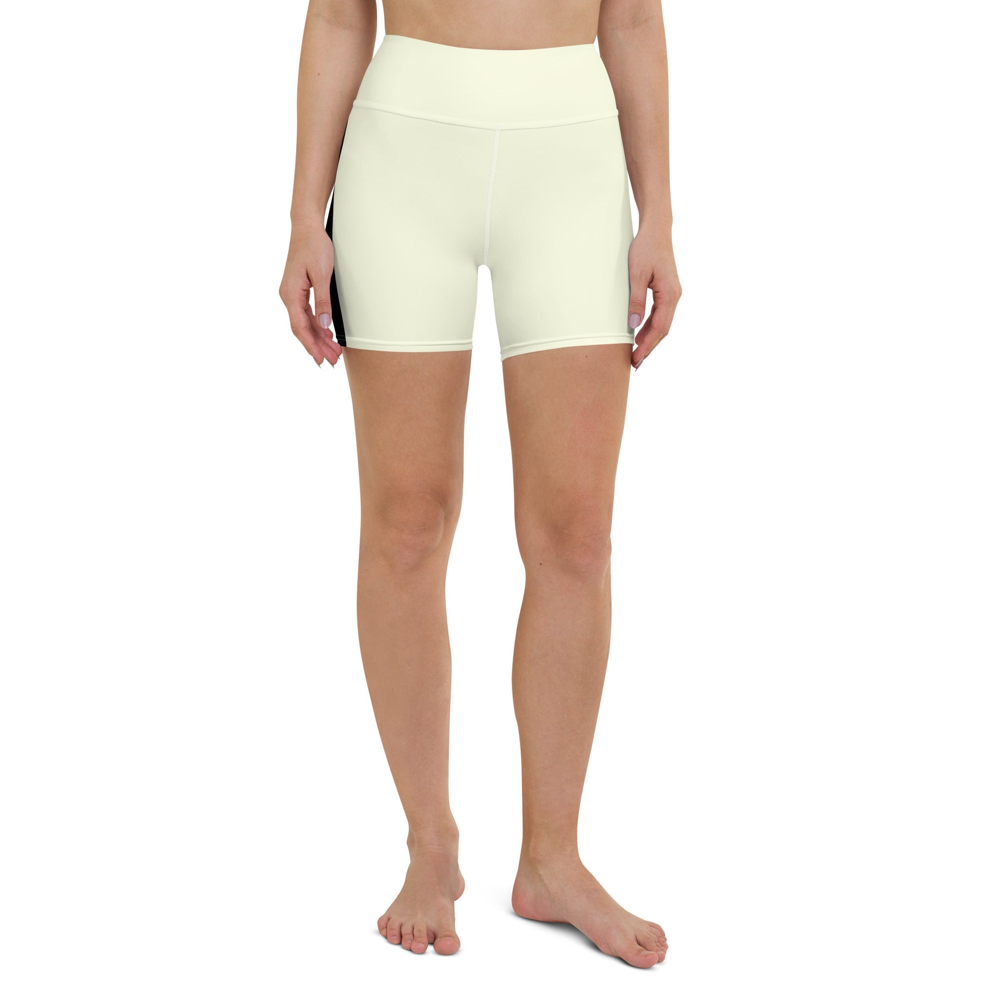 Get ready to slice through your workout in style with our Lemon Slice yoga shorts! With a body-flattering fit and a high waistband, these shorts are perfect for any type of workout.