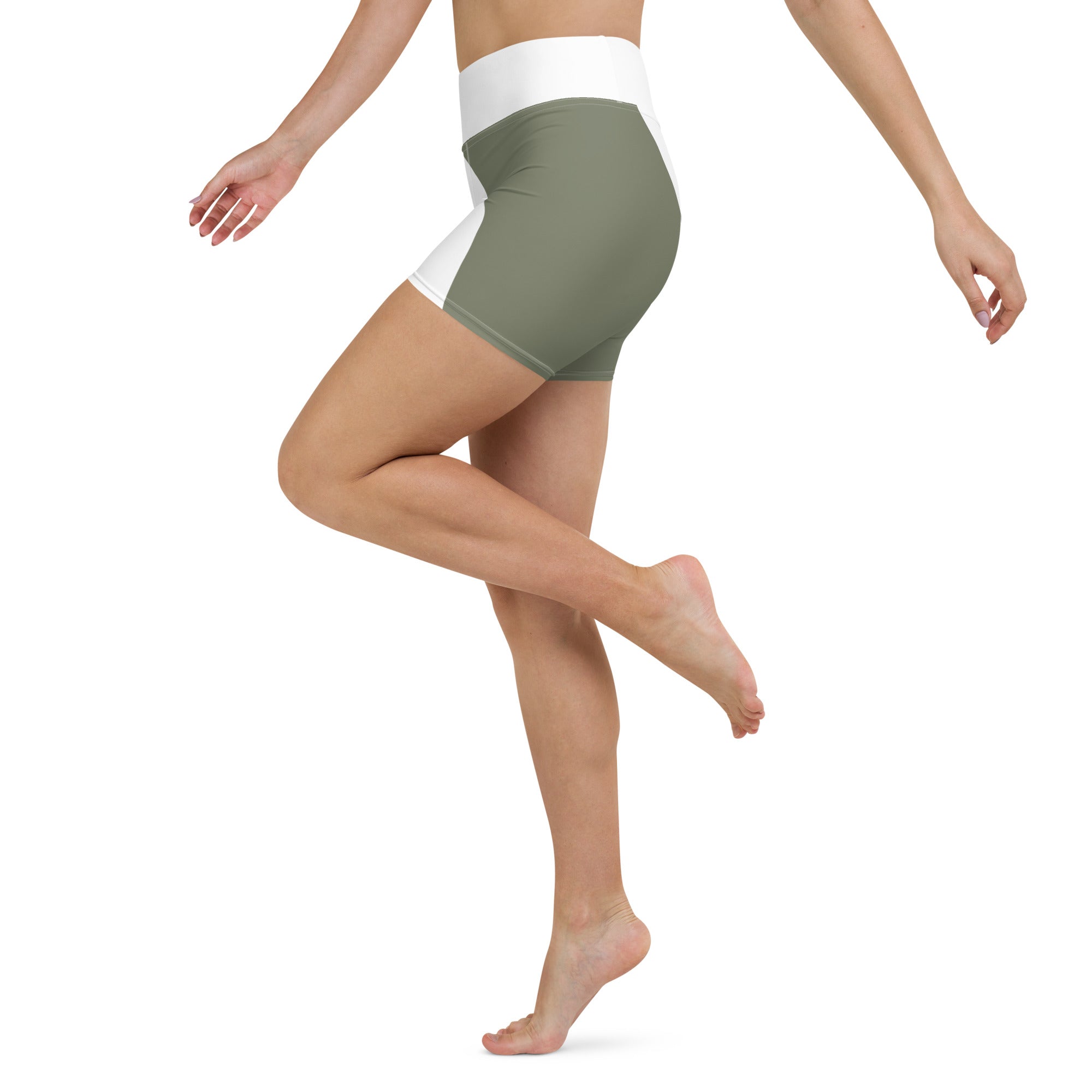 Experience comfort and style like never before with our Emerald Lane yoga shorts. Made with the softest microfiber yarn, these shorts have a body-hugging fit that will keep you comfortable through the most intense workouts.