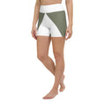 Load image into Gallery viewer, Experience comfort and style like never before with our Emerald Lane yoga shorts. Made with the softest microfiber yarn, these shorts have a body-hugging fit that will keep you comfortable through the most intense workouts.
