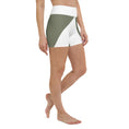 Load image into Gallery viewer, Experience comfort and style like never before with our Emerald Lane yoga shorts. Made with the softest microfiber yarn, these shorts have a body-hugging fit that will keep you comfortable through the most intense workouts.
