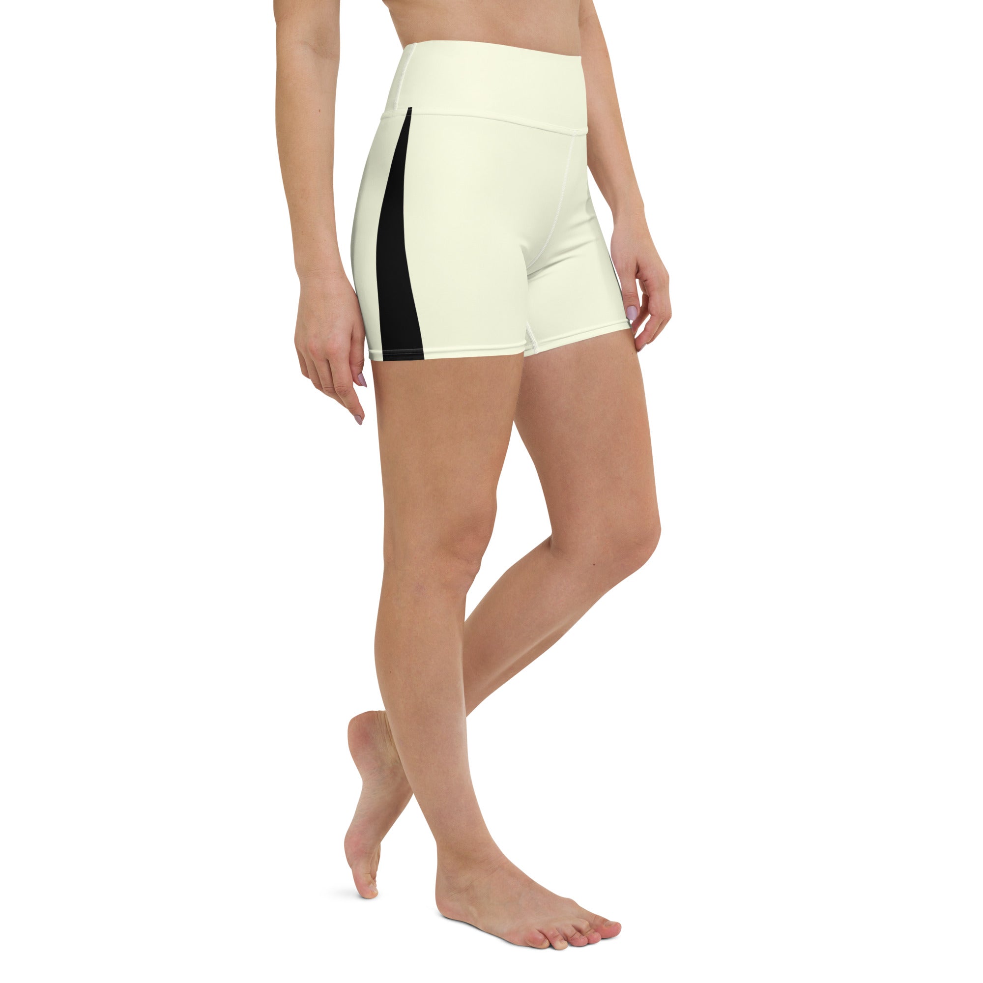 Get ready to slice through your workout in style with our Lemon Slice yoga shorts! With a body-flattering fit and a high waistband, these shorts are perfect for any type of workout.